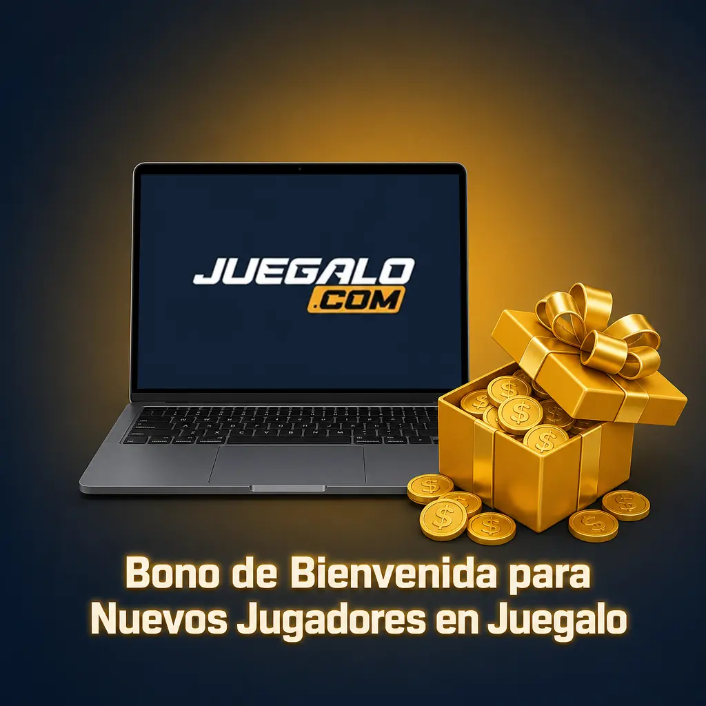 Bono de bienvenida de Juegalo para nuevos jugadores