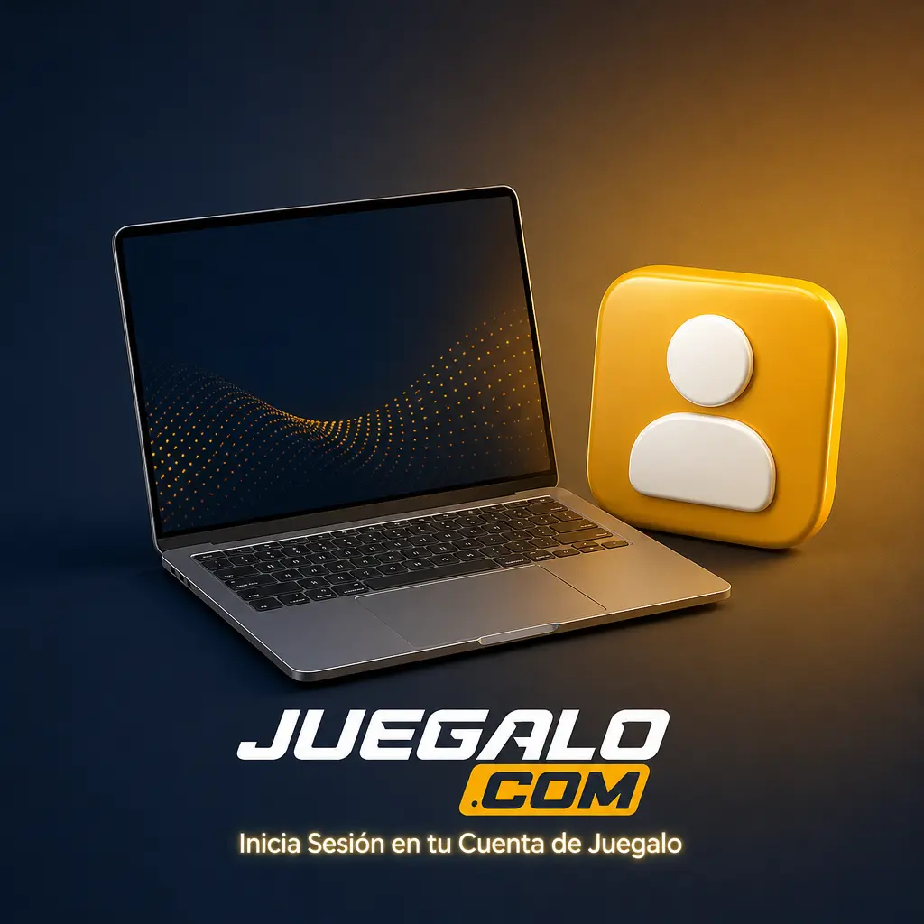 Pantalla de inicio de sesión de Juegalo