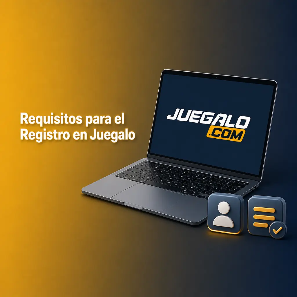 Requisitos para el registro en Juegalo